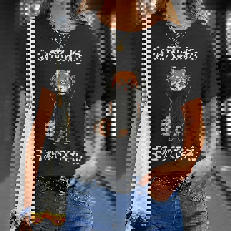 じゅげむじゅげむ五秒でブチギレ ネタ 落語 言い間違い もじり ジョーク ギャグ ツッコミ レッサーパンダ おもしろ Tシャツ 彼女への贈り物