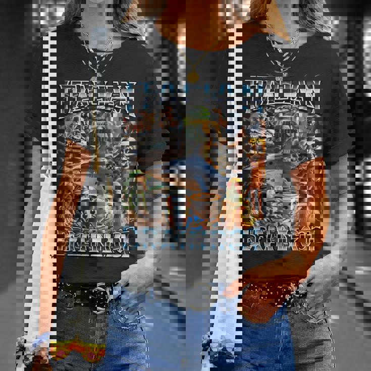 すべてのイタリアンブレインローミーム-イタリアンブレインロット Tシャツ 彼女への贈り物