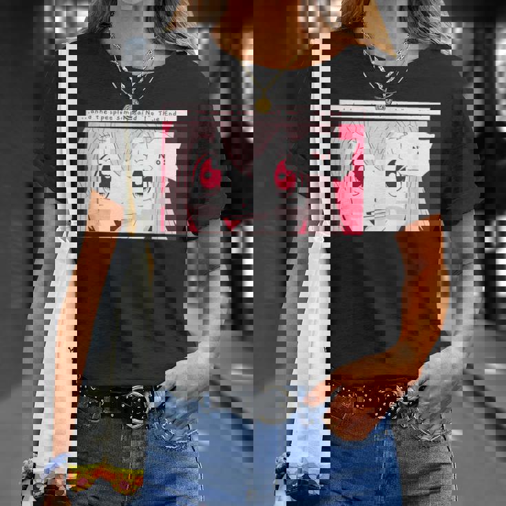 そして人々は単にnoThe End平和と言った。 Tシャツ 彼女への贈り物