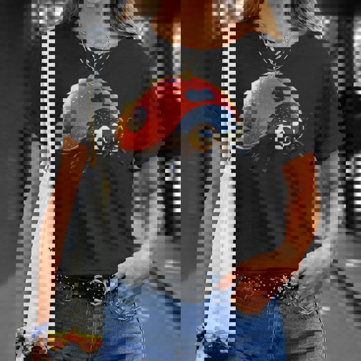 てんとう虫 てんとう虫 愛 昆虫 甲虫 甘い てんとう虫 Tシャツ 彼女への贈り物