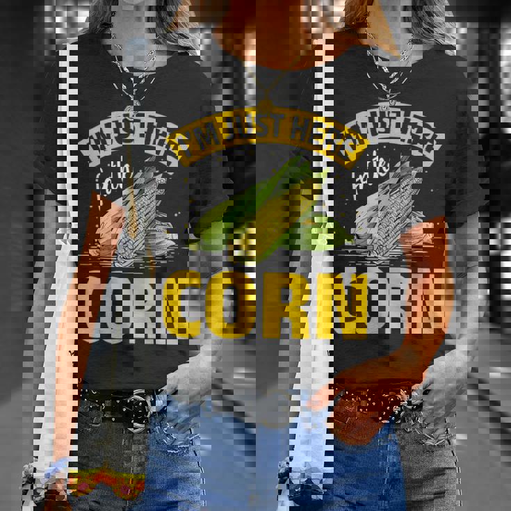 とうもろこし野菜 とうもろこし Tシャツ 彼女への贈り物