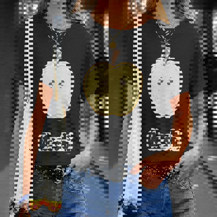 なし 梨 Nashi【変なtシャツ屋さん】秋 果物 ゆるくて かわいい 面白い イラスト Tシャツ 彼女への贈り物