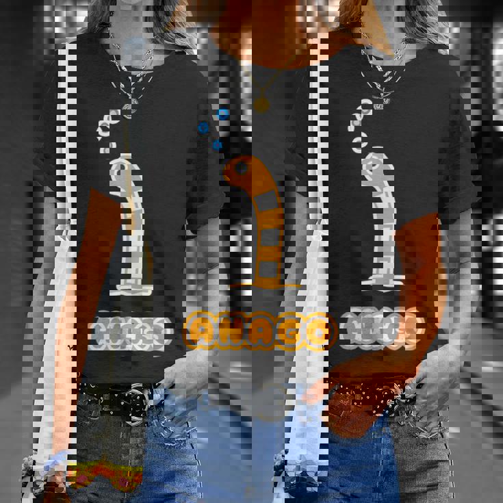 にしきあなご《Anago》【どうぶつフレンズ】水族館 ゆるくて かわいい 面白 動物 イラスト Tシャツ 彼女への贈り物