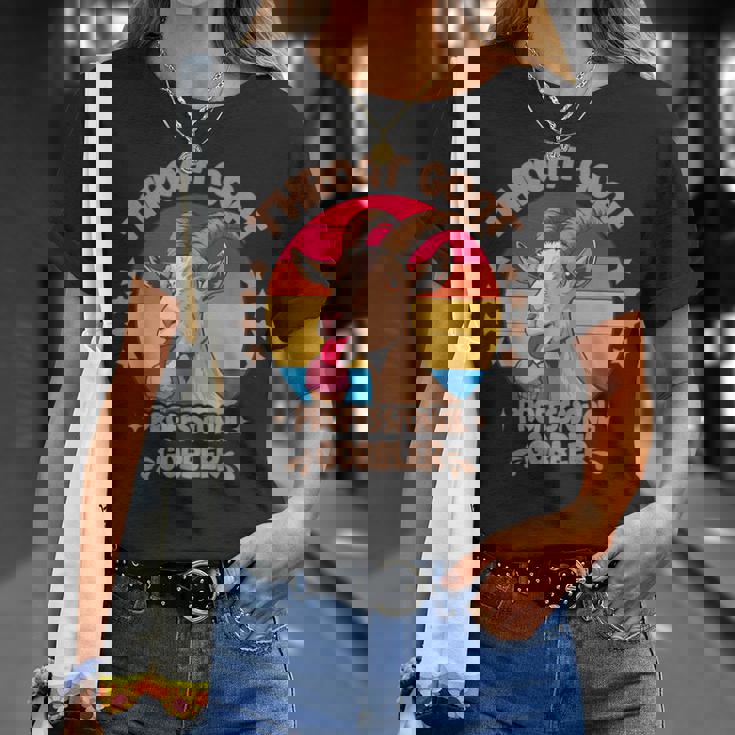 のどヤギ プロフェッショナル ゴブラ 不適切な大人のユーモア Tシャツ 彼女への贈り物