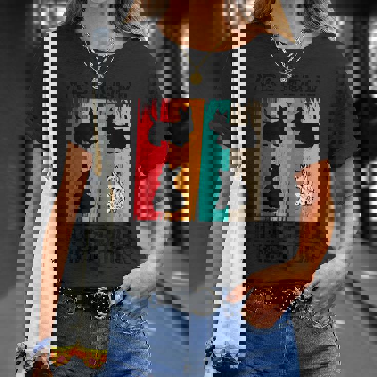 はい、これらすべての犬が本当に必要です スコッティ スコティッシュ テリア Tシャツ 彼女への贈り物