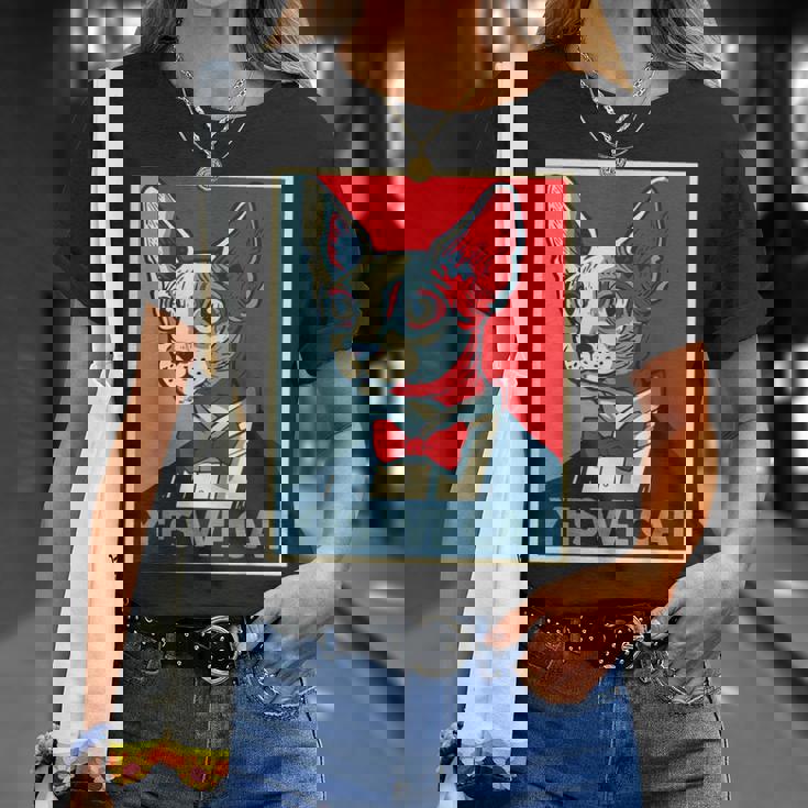 はい、私たちは面白い猫を社長として猫好きの猫好きの猫ルール面白い Tシャツ 彼女への贈り物