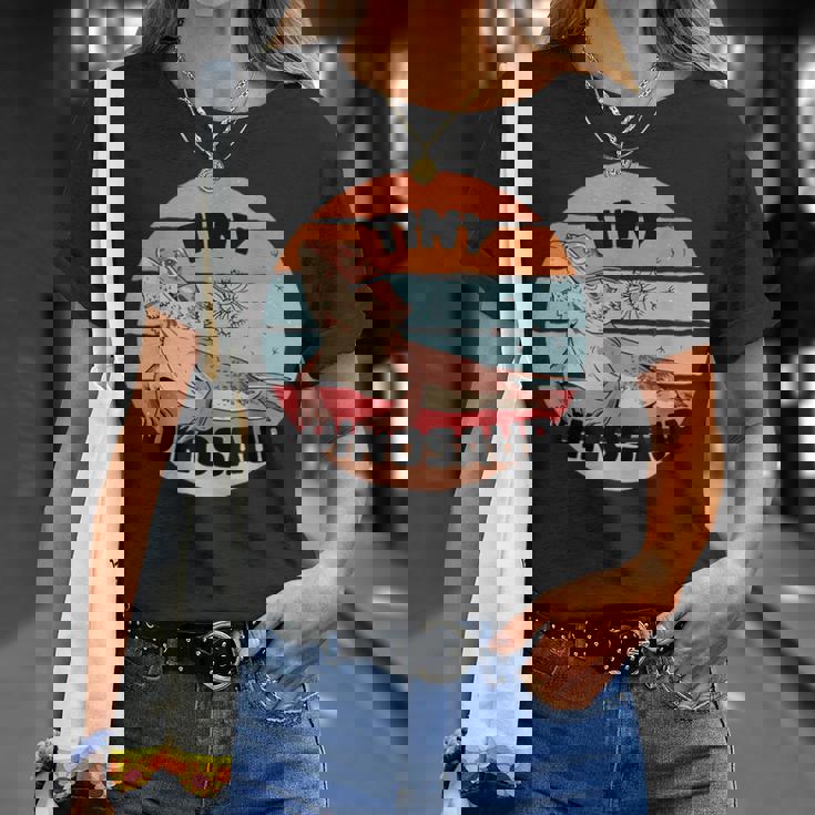 ひげを生やしたドラゴン爬虫類の小さな恐竜のかわいいスケールタンポポ Tシャツ 彼女への贈り物