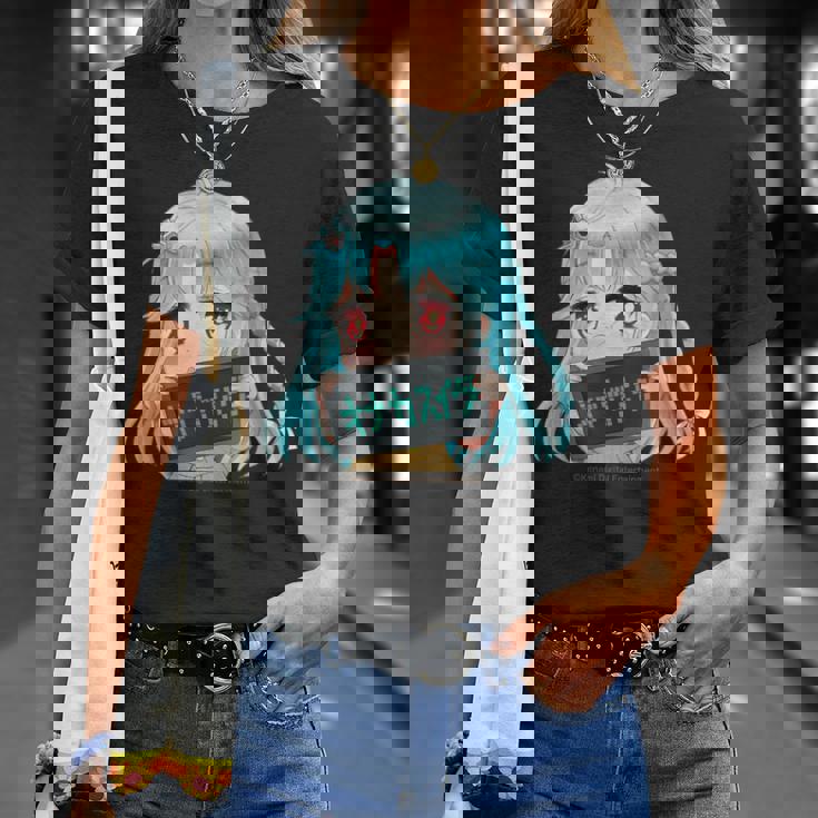 ひなビタスタンプ 心菜01「オナカスイタ」 Tシャツ 彼女への贈り物