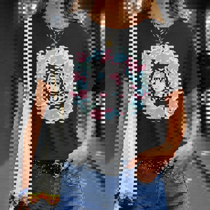 びーえするるる【Bsテレ東公式】カモフラージュ柄tシャツ（ブラック） Tシャツ 彼女への贈り物