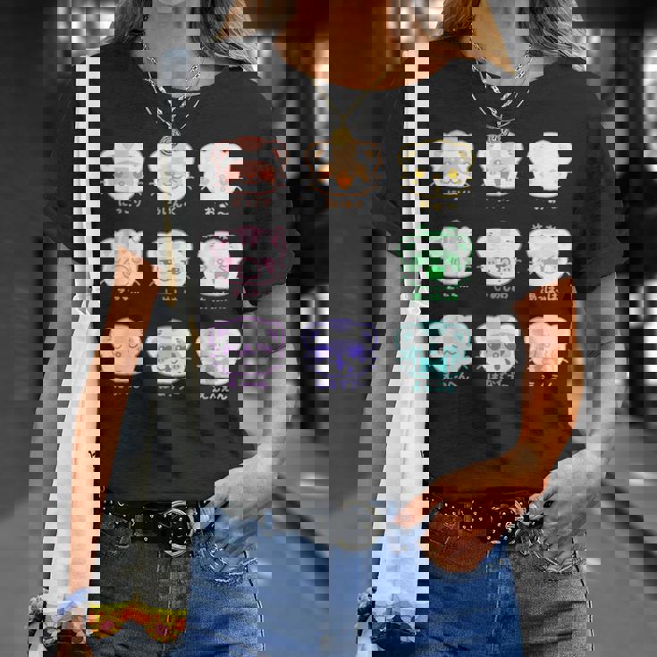 ふわふわふぇれっと フェレット Ferret イタチ Kawaii Cute Japanese Tシャツ 彼女への贈り物