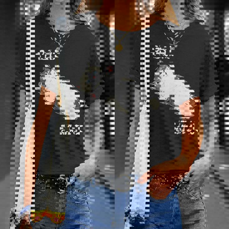 やる気はあるんすよ 猫 ジョーク かわいい 動物好き ギャグ好き ジョーク好き ギャグ おもしろ ネタ Tシャツ 彼女への贈り物