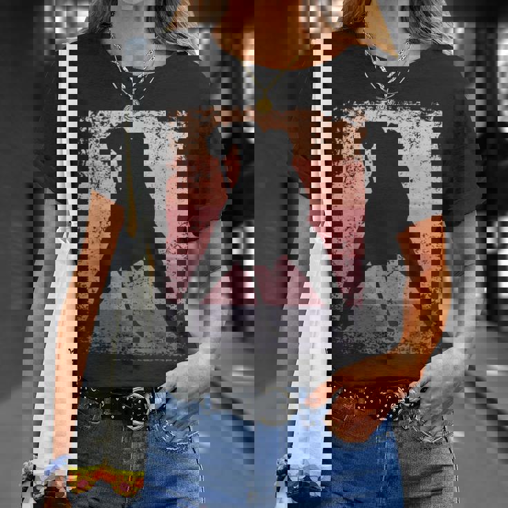 アイスホッケー プレーヤー ヴィンテージ ボーイズ アイスホッケー Tシャツ 彼女への贈り物