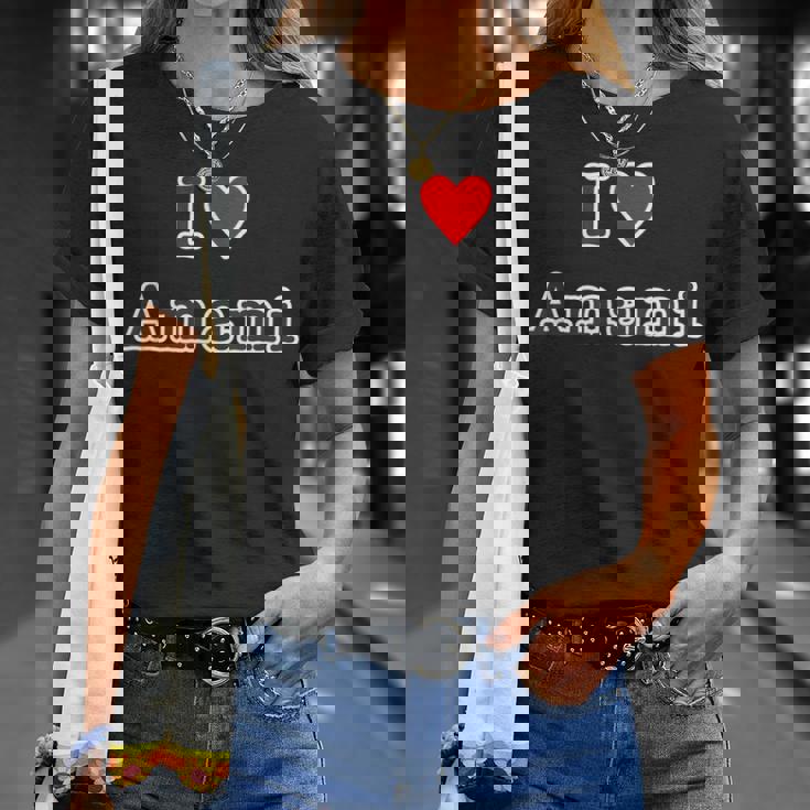 アイラブ・Amami 奄美大島（I Love ハート）【47都道府県】Jimo-T ジモティ お土産 面白い Tシャツ 彼女への贈り物