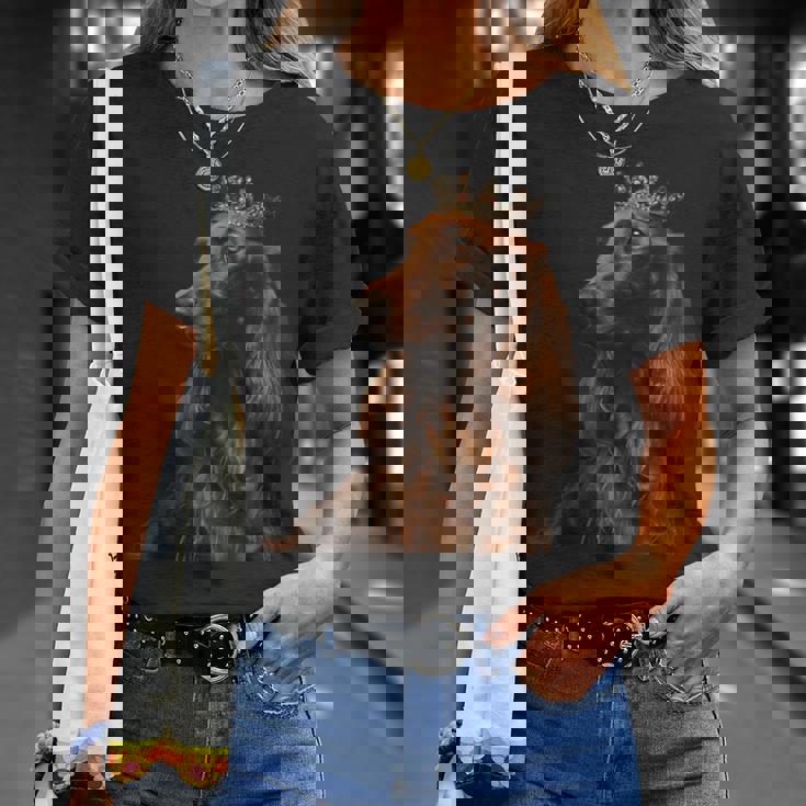 アイリッシュセッター犬 アイリッシュセッター Tシャツ 彼女への贈り物