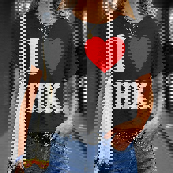 アイ・ラブ Hk アイハート香港 Tシャツ 彼女への贈り物