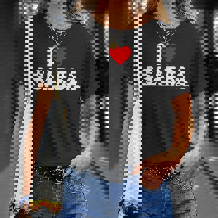 アイ・ラブ・サバ Tシャツ 彼女への贈り物