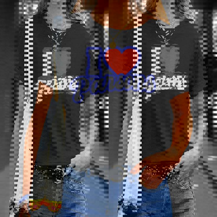 アイ・ラブ・パーソンズ Tシャツ 彼女への贈り物