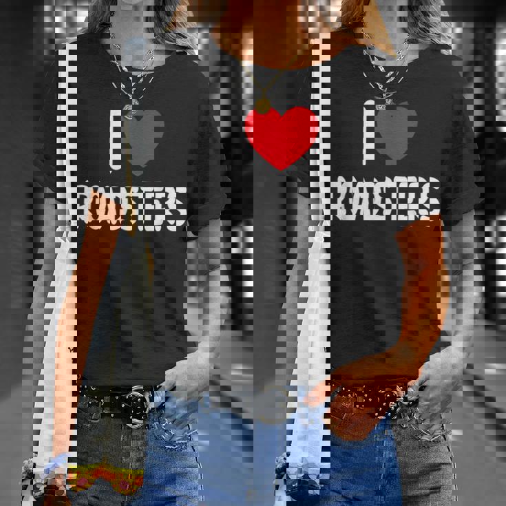 アイ・ラブ・ロードスター Tシャツ 彼女への贈り物