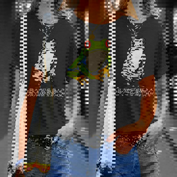 アカメアマガエルさん Tシャツ 彼女への贈り物