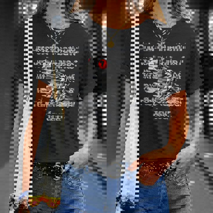 アカメアマガエルを守ろう 熱帯雨林保護デザイン Tシャツ 彼女への贈り物