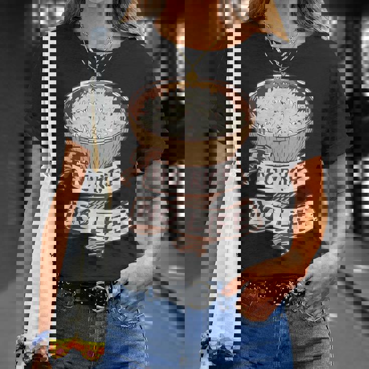 アジア料理 炒飯丼 ご飯好き 食通 Tシャツ 彼女への贈り物