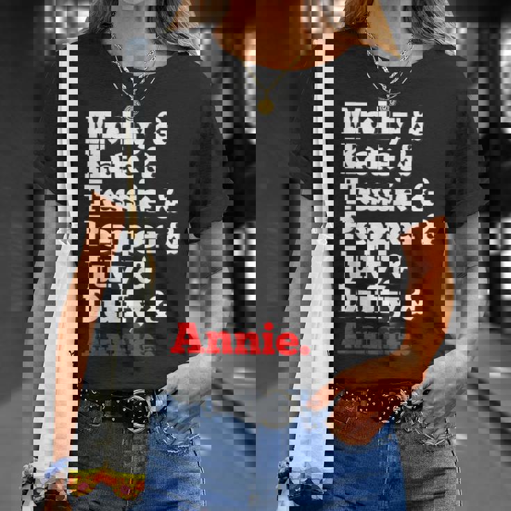 アニーの孤児たち Tシャツ 彼女への贈り物
