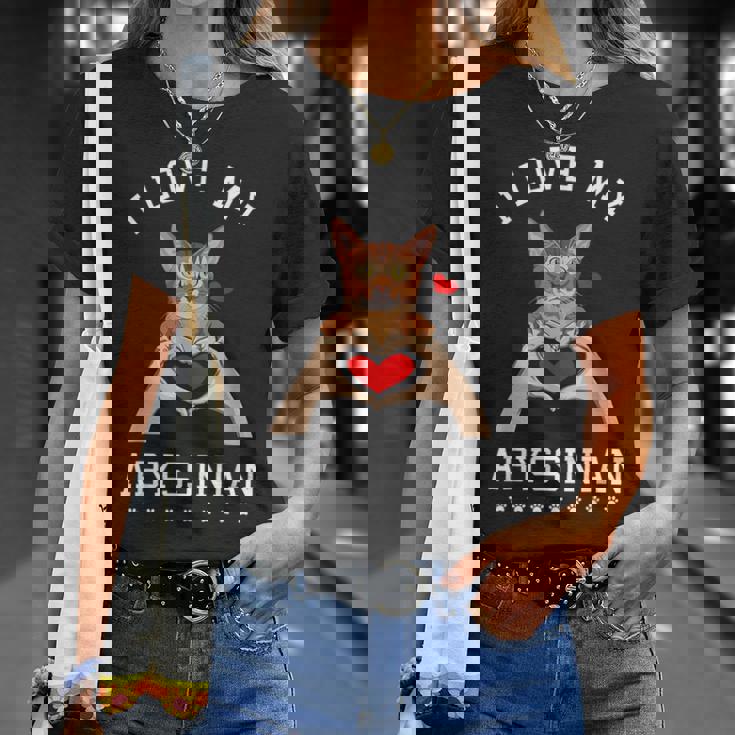 アビシニアン 猫 アビシニアン アビス Tシャツ 彼女への贈り物