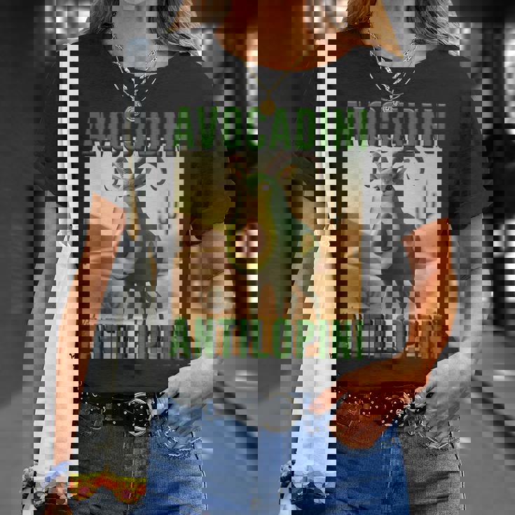 アボカディーニ アンティロピーニ イタリアン ブレイン モンスター Ai キッズ Tシャツ 彼女への贈り物