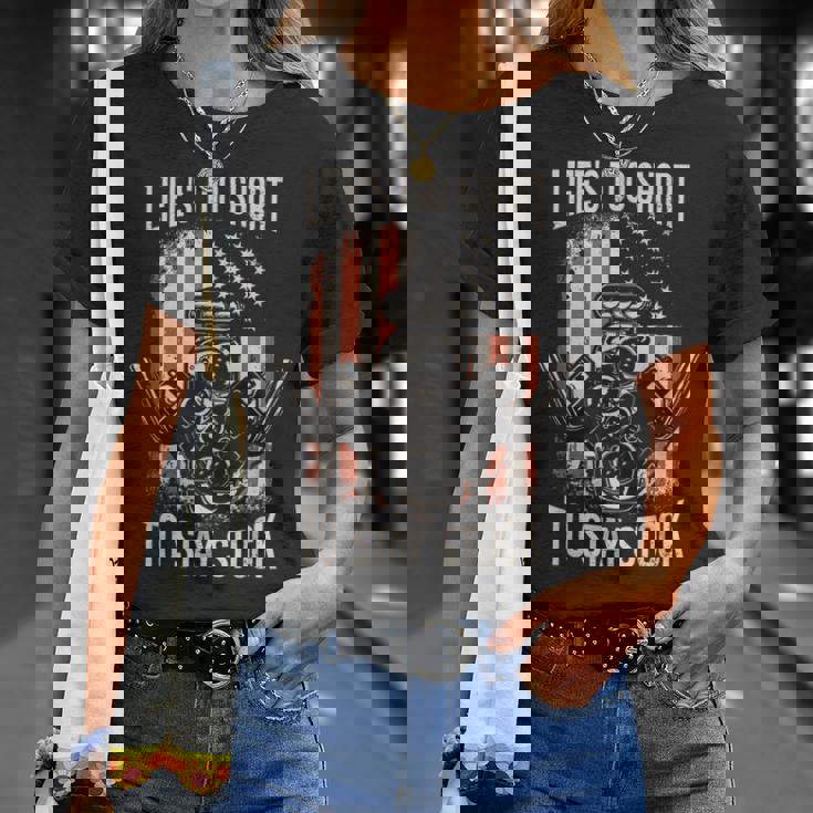 アメリカン マッスル カー メカニクス ドラッグ レーシング ホットロッド Tシャツ 彼女への贈り物