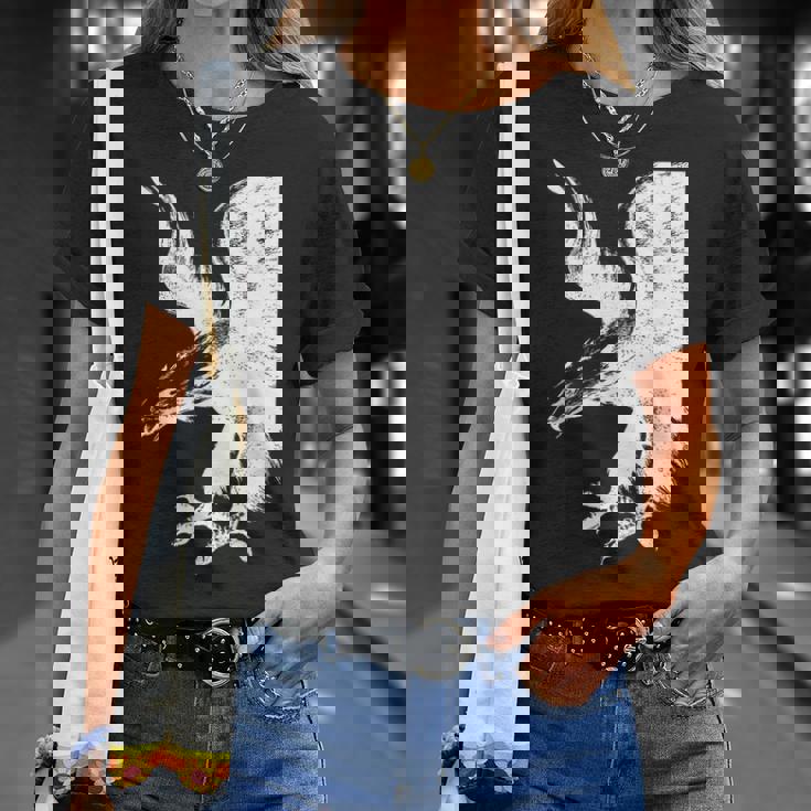 アメリカンイーグル ブラック ホワイト アメリカンパトリオット Tシャツ 彼女への贈り物