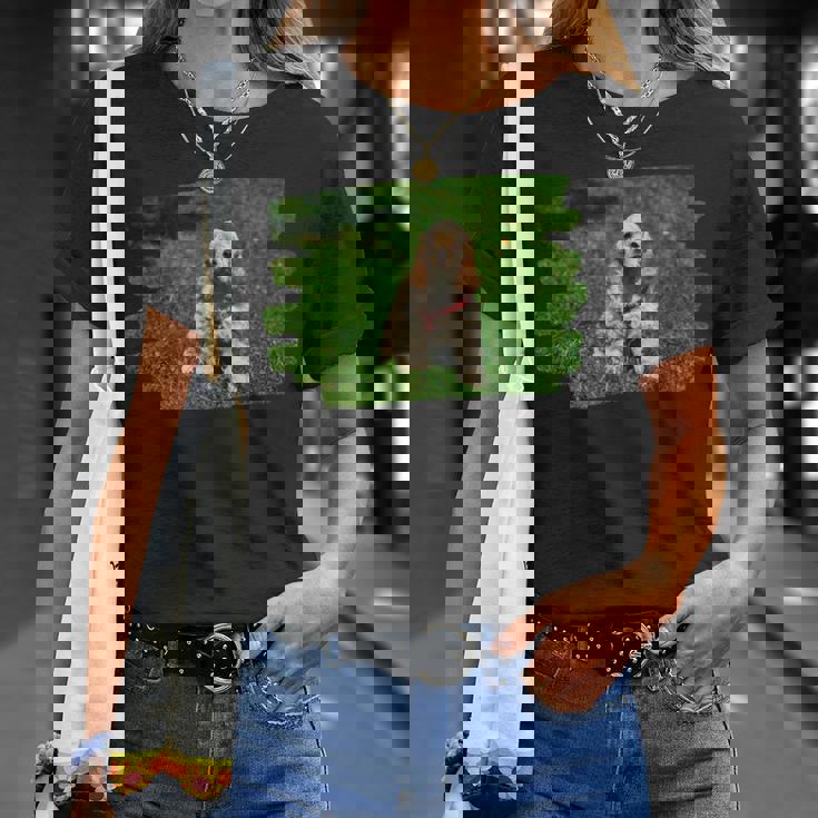 アメリカンコッカースパニエル 子犬 犬好き Tシャツ 彼女への贈り物