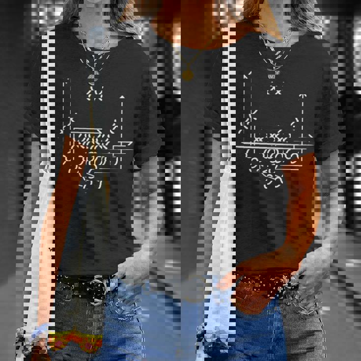 アメリカンフットボールプレイフォーメーションルート 長袖tシャツ Tシャツ 彼女への贈り物