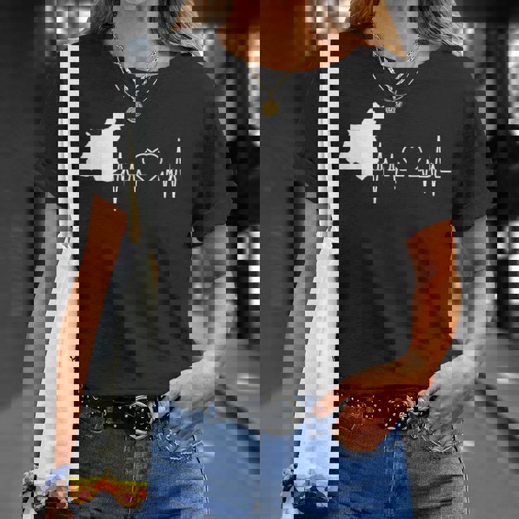 アメリカン・コッカー・スパニエル ハートビート Tシャツ 彼女への贈り物