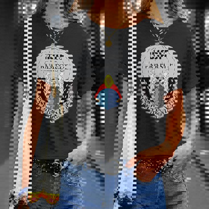 アメリカ空軍 Usaf パラレスキュー Pj救助医療回復 Tシャツ 彼女への贈り物