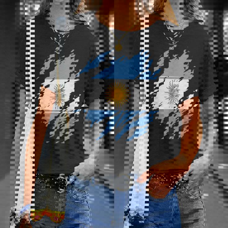 アルゼンチンの旗アルゼンチン Tシャツ 彼女への贈り物