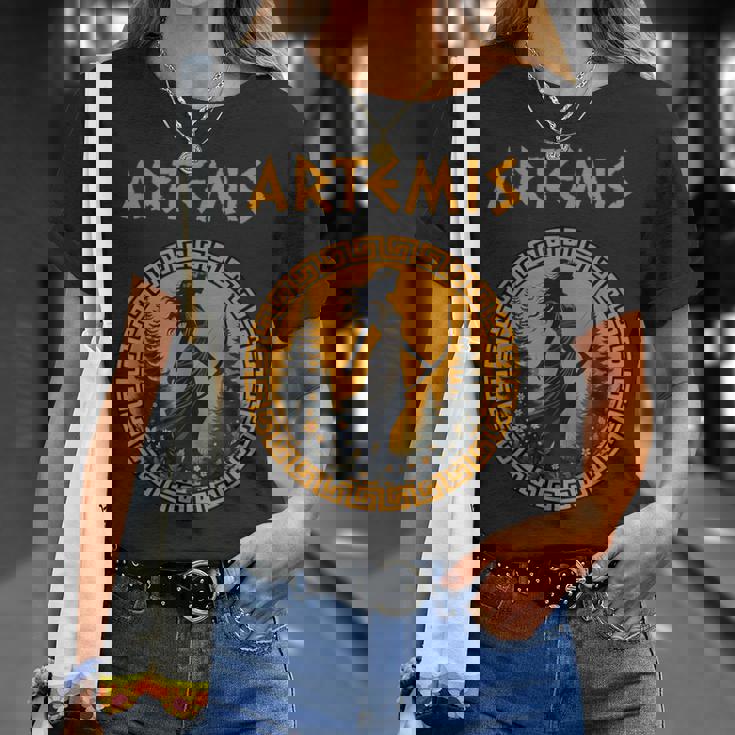 アルテミス ギリシャの女神 ギリシャ神話 Tシャツ 彼女への贈り物