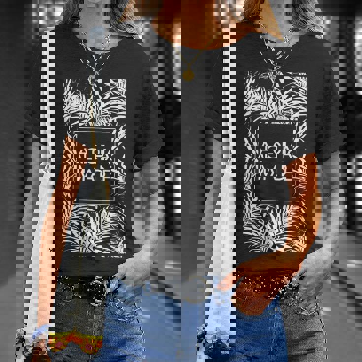 アロハ メイド トロピカル ヤシの木 ハワイ Tシャツ 彼女への贈り物