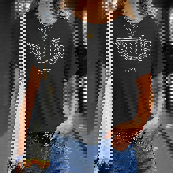 アロワナ ゆるい魚 おもしろ かわいいイラスト 釣り Tシャツ 彼女への贈り物