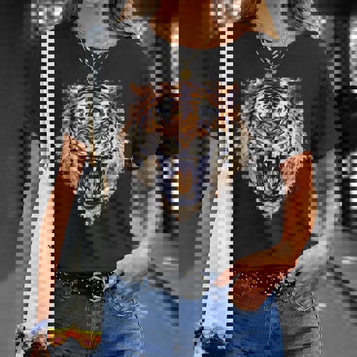 アングリータイガー、ローリングタイガー Tシャツ 彼女への贈り物