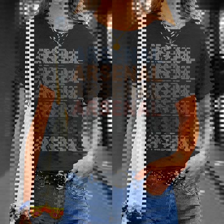 アーセナルフットボールチームファンへのギフトアイデア Tシャツ 彼女への贈り物