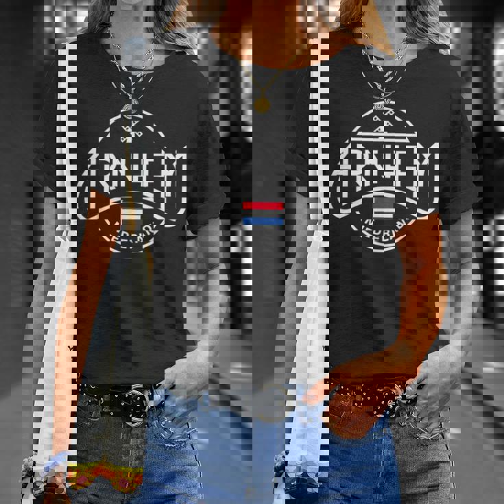 アーネム オランダ オランダ シティ プライド 象徴 Tシャツ 彼女への贈り物