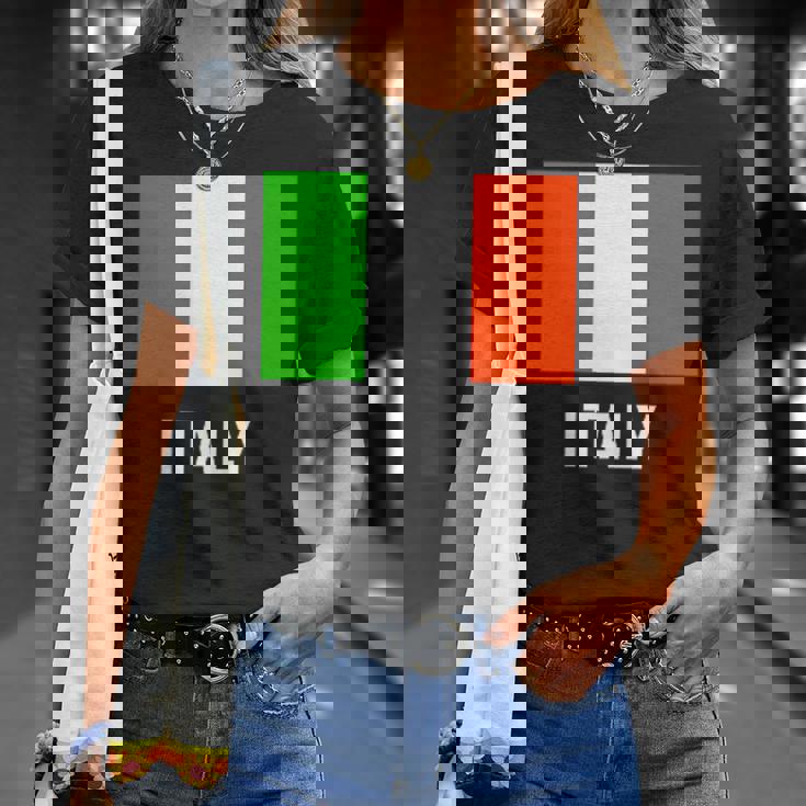 イタリアの国旗 Tシャツ 彼女への贈り物
