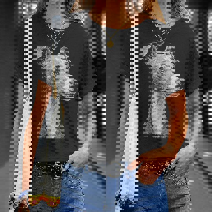 イタリアン グレイハウンド 犬 モチーフ ペット イタリアン グレイハウンド Tシャツ 彼女への贈り物