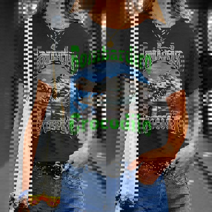 イタリアン ブレイン ロート ボンバルディーノ クロコディロ Tシャツ 彼女への贈り物