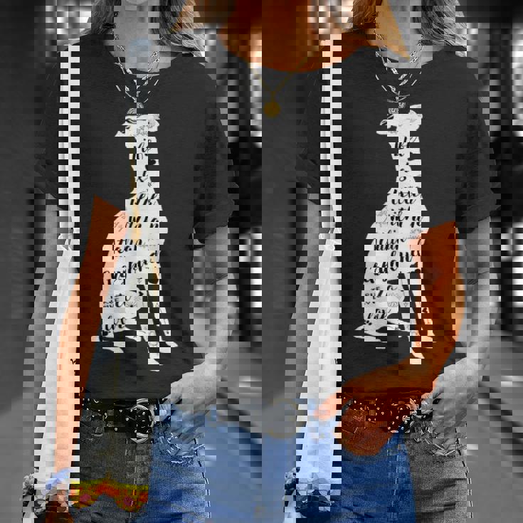 イタリアングレイハウンドシャツデザイン イタリアングレイハウンド犬愛好家 Tシャツ 彼女への贈り物