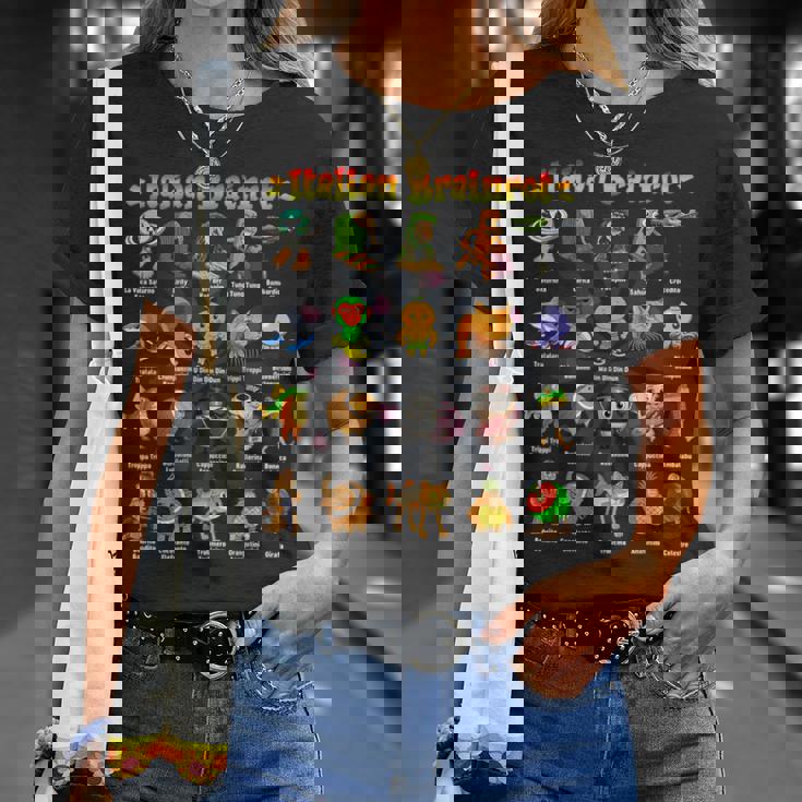 イタリアーノブレインロットディバーテンテイタリアーノブレインロットミーム Tシャツ 彼女への贈り物