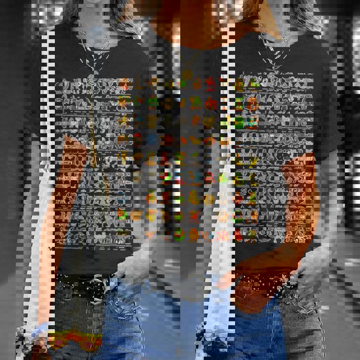 イタリア語-ブレインローz世代面白いミーム90ブレインロットキャラクター Tシャツ 彼女への贈り物