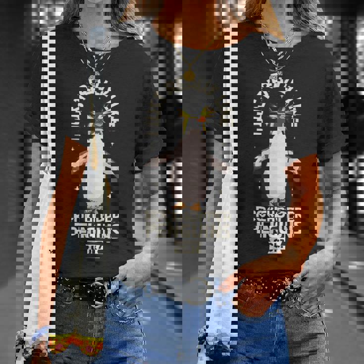 イワトビペンギンが大好き Tシャツ 彼女への贈り物