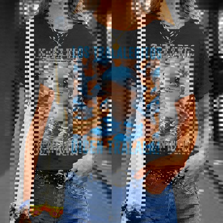 インターネットミーム 陽気なaiモンスター ロス トラレリトス ディセン Tシャツ 彼女への贈り物