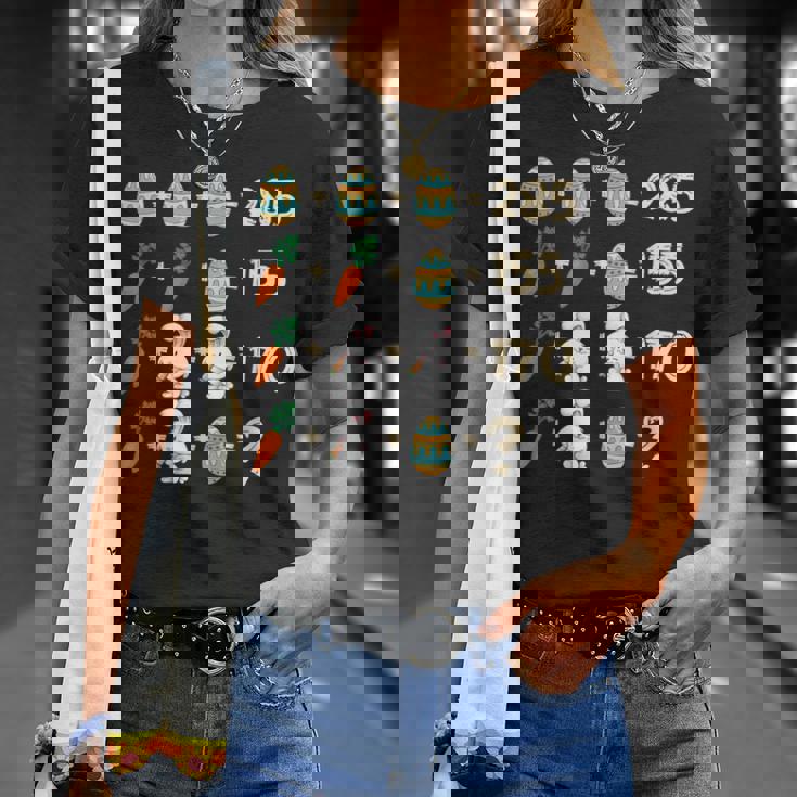 イースター算数レッスン 算数教師 Tシャツ 彼女への贈り物